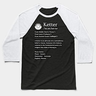 Heretic - ketter Baseball T-Shirt